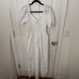 American Eagle Outfitters White Long Sleeve Dress NWOT